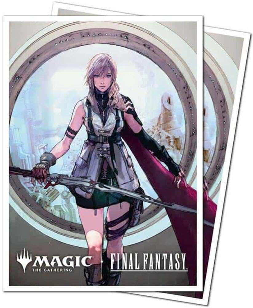 Ultra Pro Final Fantasy APEX Deck Protector Sleeves – MTG 105-ct, Lightning Army of One