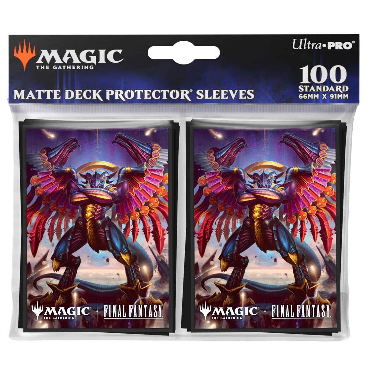 Ultra PRO Final Fantasy x Universes Beyond Bahamut 100ct MTG Deck Protector Sleeves