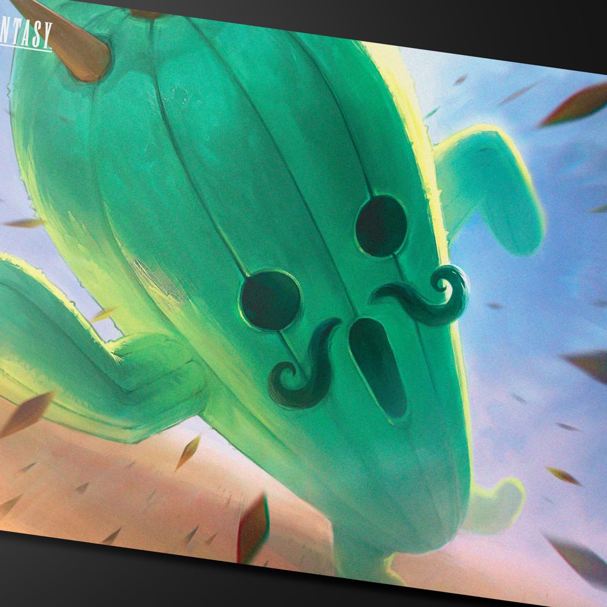 Ultra PRO Final Fantasy Jumbo Cactuar Playmat for MTG | Universes Beyond Desk Mat