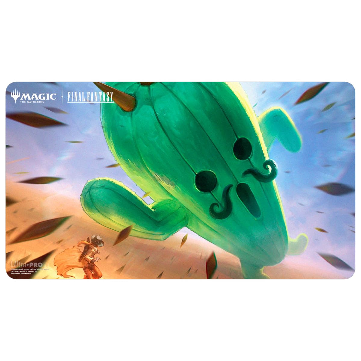 Ultra PRO Final Fantasy Jumbo Cactuar Playmat for MTG | Universes Beyond Desk Mat