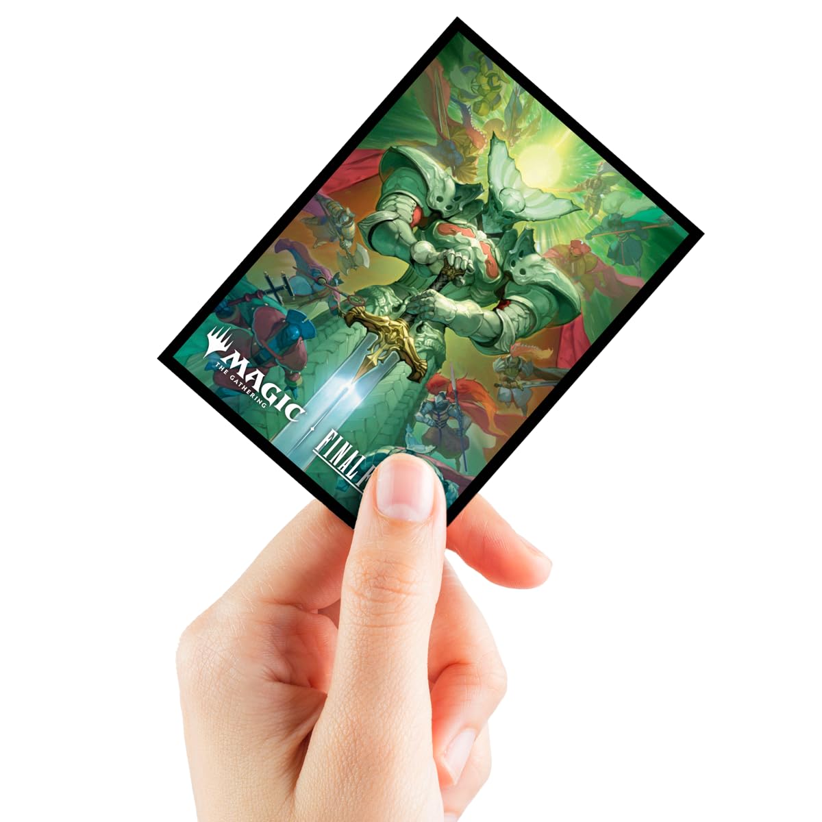 Ultra PRO Final Fantasy x Universes Beyond Knights of The Round 100ct Deck Protector Sleeves for MTG