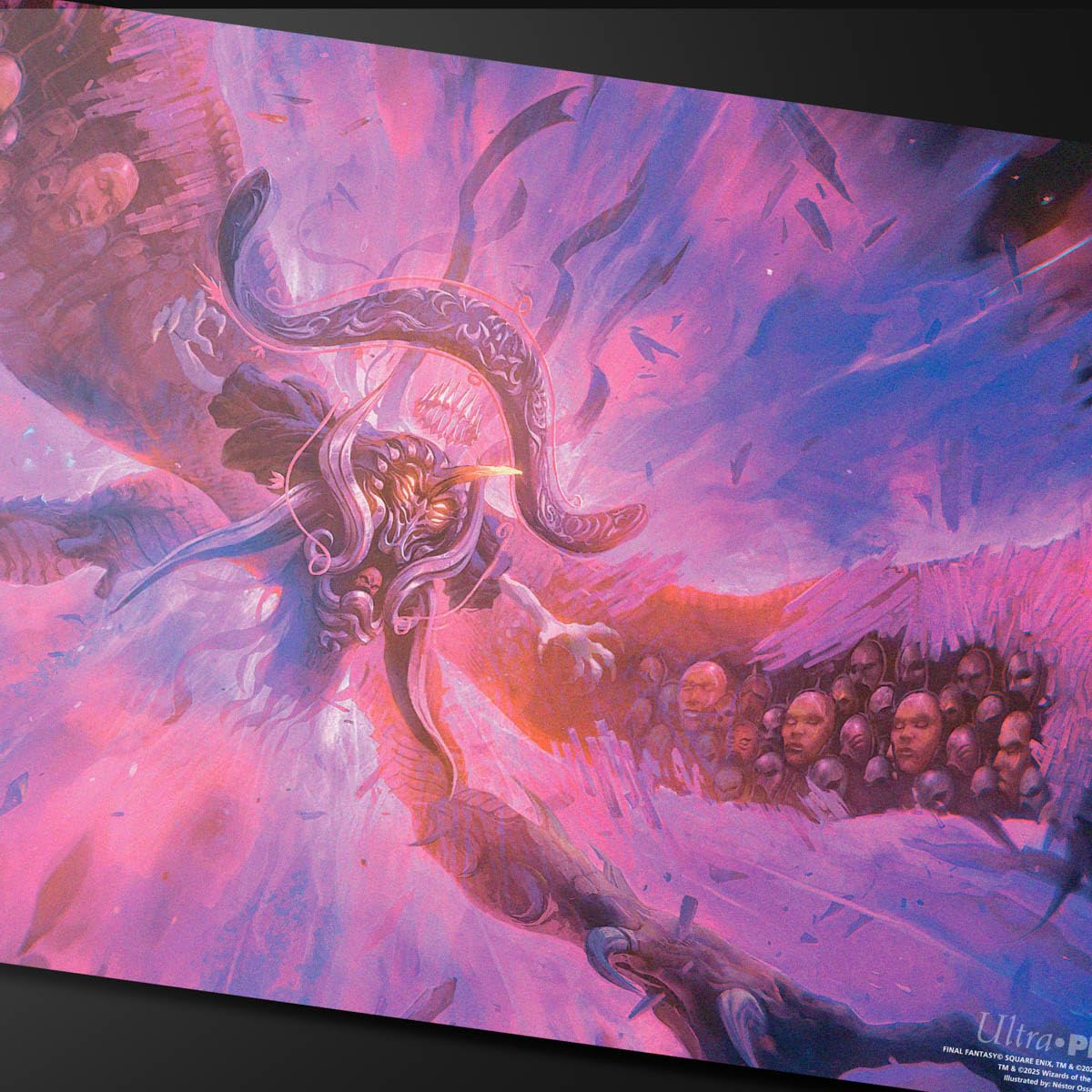 Ultra PRO Final Fantasy x Universes Beyond Emet-Selch, Unsundered/Hades: Double-Sided MTG Playmat