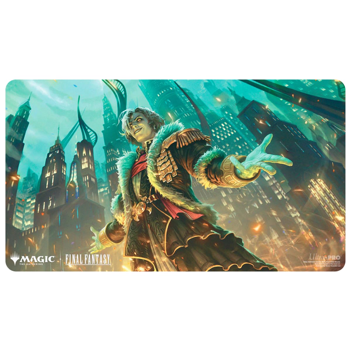 Ultra PRO Final Fantasy x Universes Beyond Emet-Selch, Unsundered/Hades: Double-Sided MTG Playmat