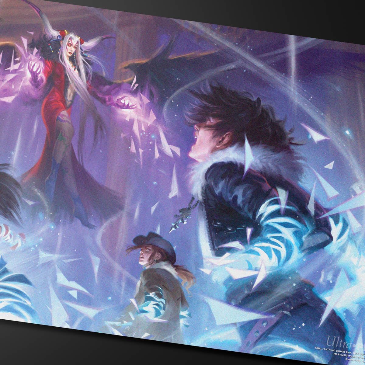 Ultra Pro Final Fantasy x Universes Beyond Temporal Extortion Playmat for Magic: The Gathering | Desk Mat & Mousepad