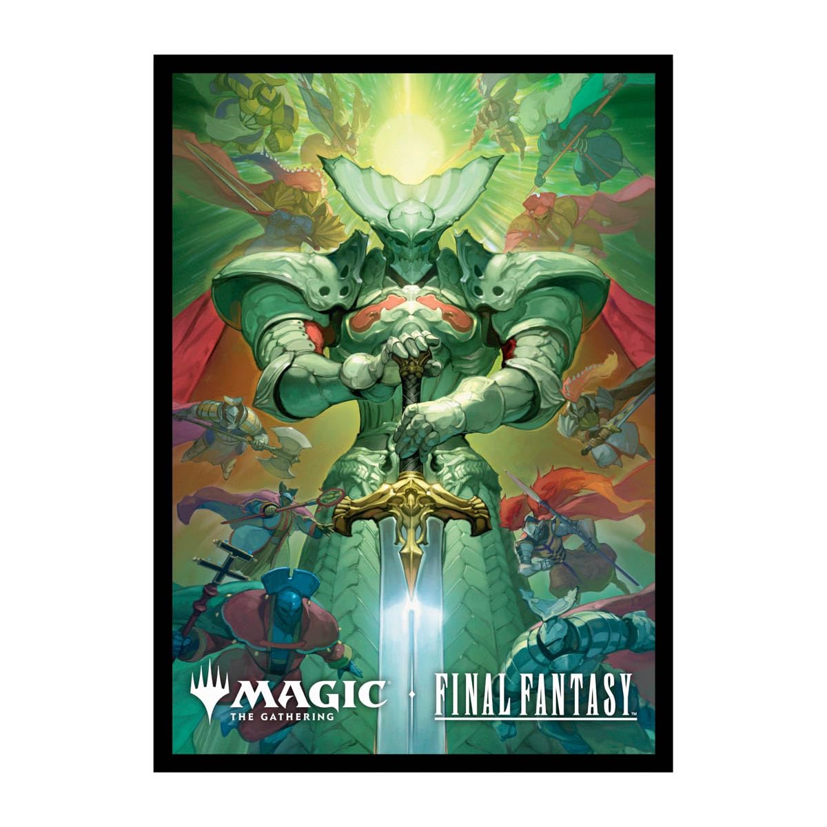 Ultra PRO Final Fantasy x Universes Beyond Knights of The Round 100ct Deck Protector Sleeves for MTG