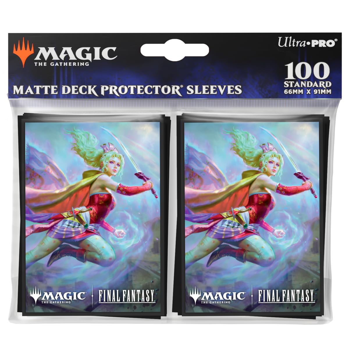 Ultra Pro Final Fantasy x Universes Beyond Terra Herald of Hope Commander 100ct Deck Protector Sleeves | MTG Accessories