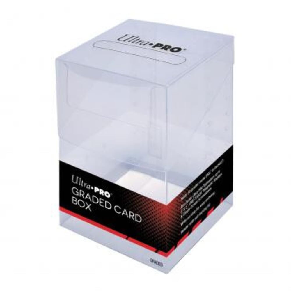 Ultra Pro Graded Card Box – 10-Card Capacity, Archival Safe, Toploaders & ONE-TOUCH Compatible