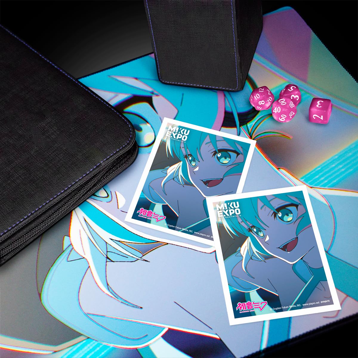 Ultra PRO Hatsune Miku 10th Anniversary 100-Count Deck Protector Sleeves – Flight | Intergalactic Bound Art