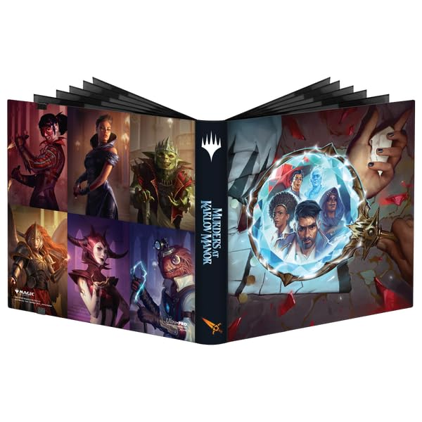 Ultra PRO MTG Murders at Karlov Manor 12-Pocket PRO-Binder – Holds Up to 480 Cards | 38272