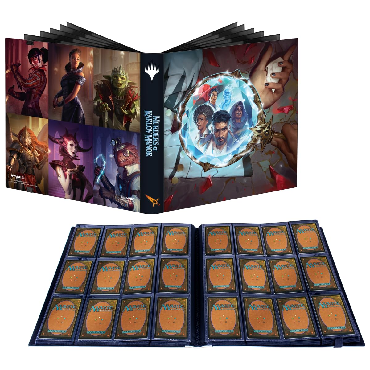 Ultra PRO MTG Murders at Karlov Manor 12-Pocket PRO-Binder – Holds Up to 480 Cards | 38272