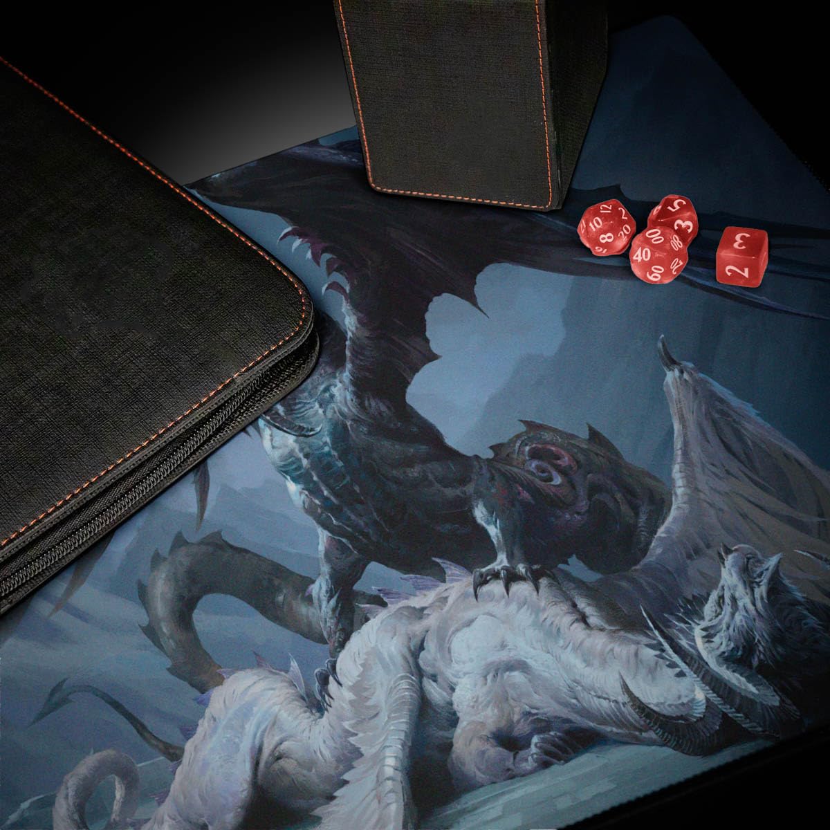 Ultra Pro Final Fantasy x Universes Beyond Crux of Fate Playmat for Magic: The Gathering | Large MTG Desk Mat