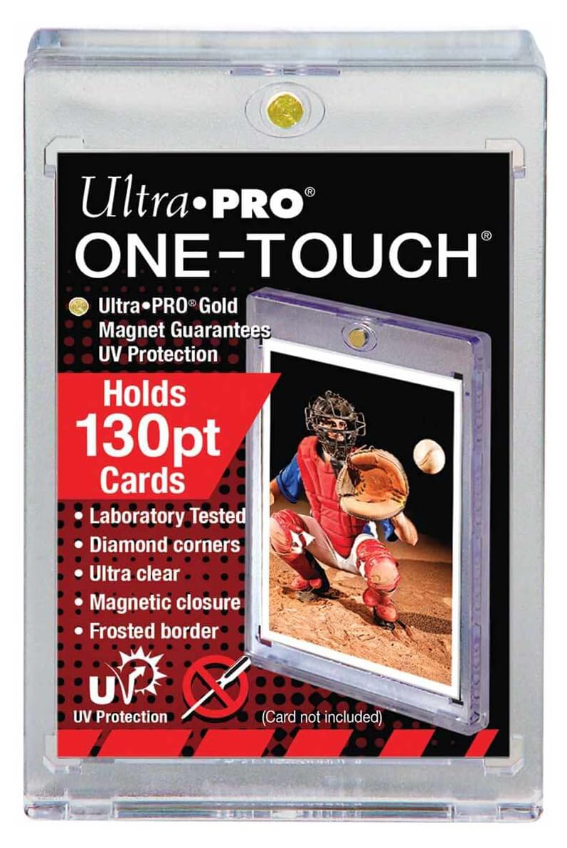 Ultra Pro One-Touch 130pt Card Holder – Magnetic Closure, UV Barrier