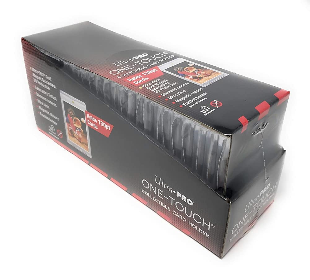 Ultra Pro One Touch Magnetic Card Protectors – 130pt, 25 Pack