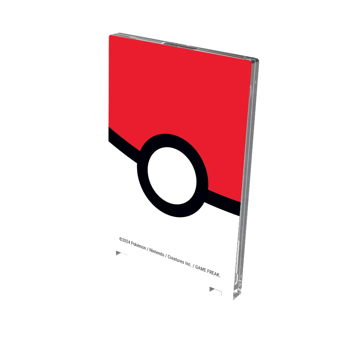 Ultra Pro ONE-TOUCH Edge Poké Ball Card Holder – 35pt Magnetic Display Case