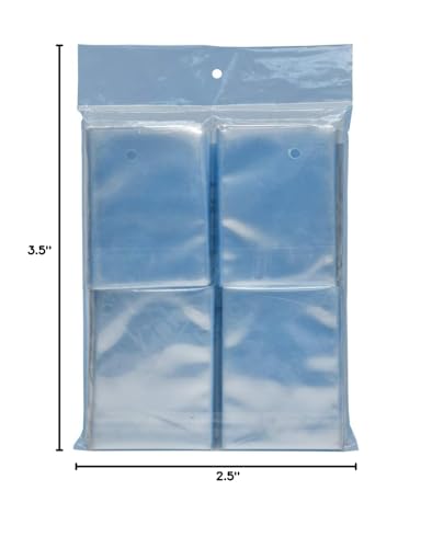 Ultra PRO Penny Sleeves Clear Card Sleeves – 2.5 x 3.5 Standard Size, 500 Count Pack
