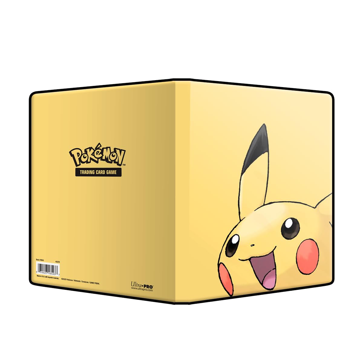 Ultra Pro Pikachu 4-Pocket Portfolio | Holds 80 Cards & 4 Oversized Cards