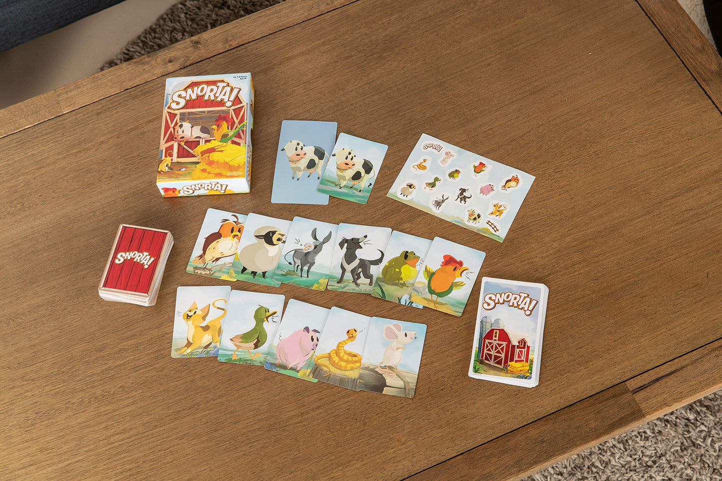 Ultra Pro Playroom Snorta! – Hilarious Animal Sound Matching Game for 2-8 Players