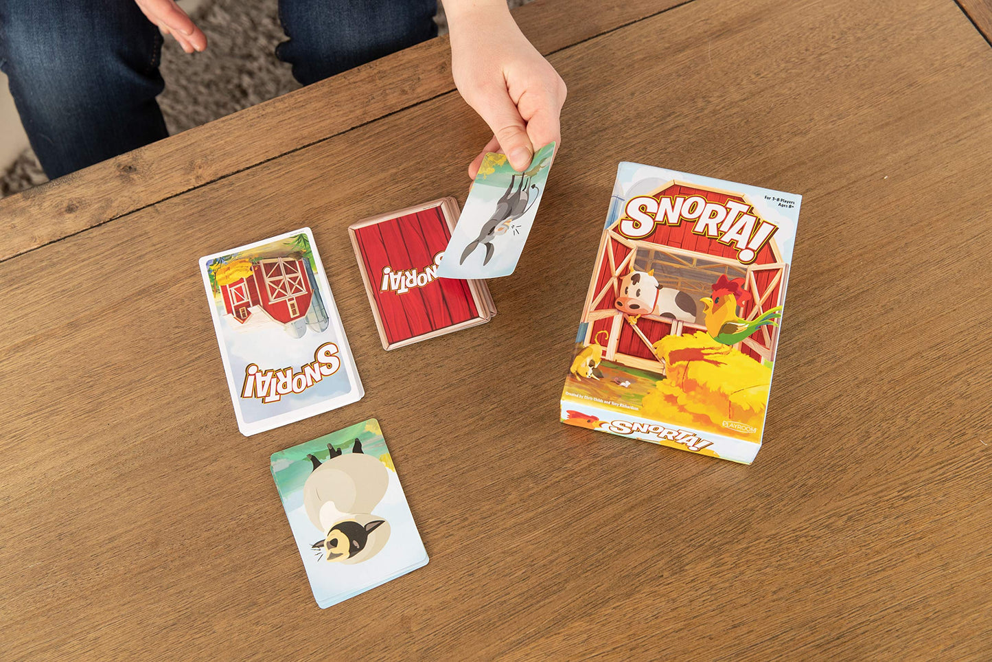 Ultra Pro Playroom Snorta! – Hilarious Animal Sound Matching Game for 2-8 Players