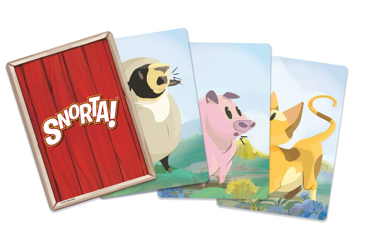 Ultra Pro Playroom Snorta! – Hilarious Animal Sound Matching Game for 2-8 Players