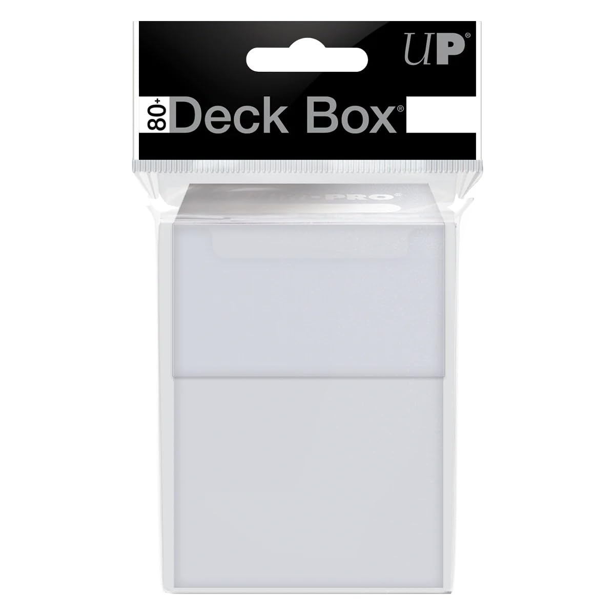 Ultra PRO PRO 80+ Deck Box White – Protect Sports, Gaming & Collectible Cards On The Go