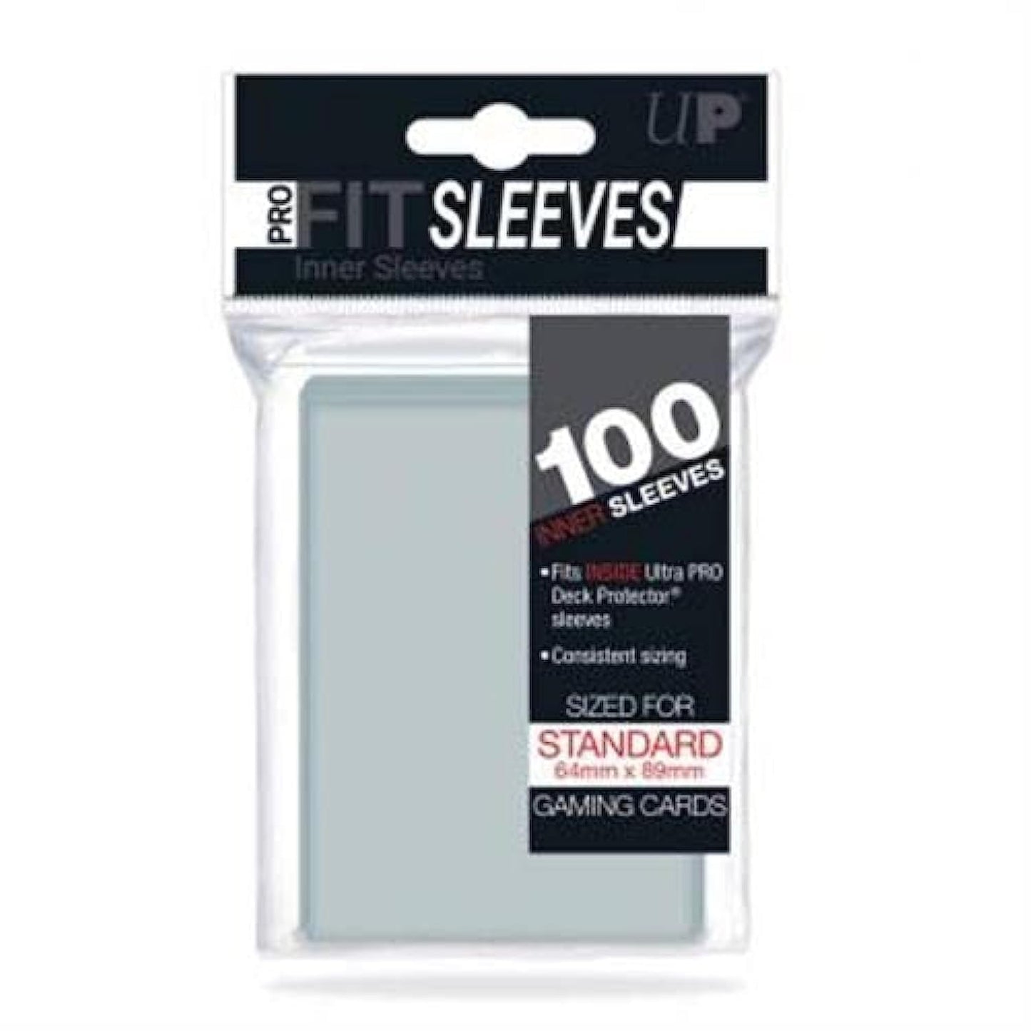Ultra Pro Pro-Fit Deck Protectors – Standard Sized Card Sleeves (100 Pack)