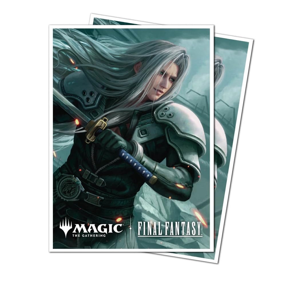 Ultra PRO Final Fantasy x Universes Beyond Sephiroth APEX 105ct Deck Protector Sleeves for MTG