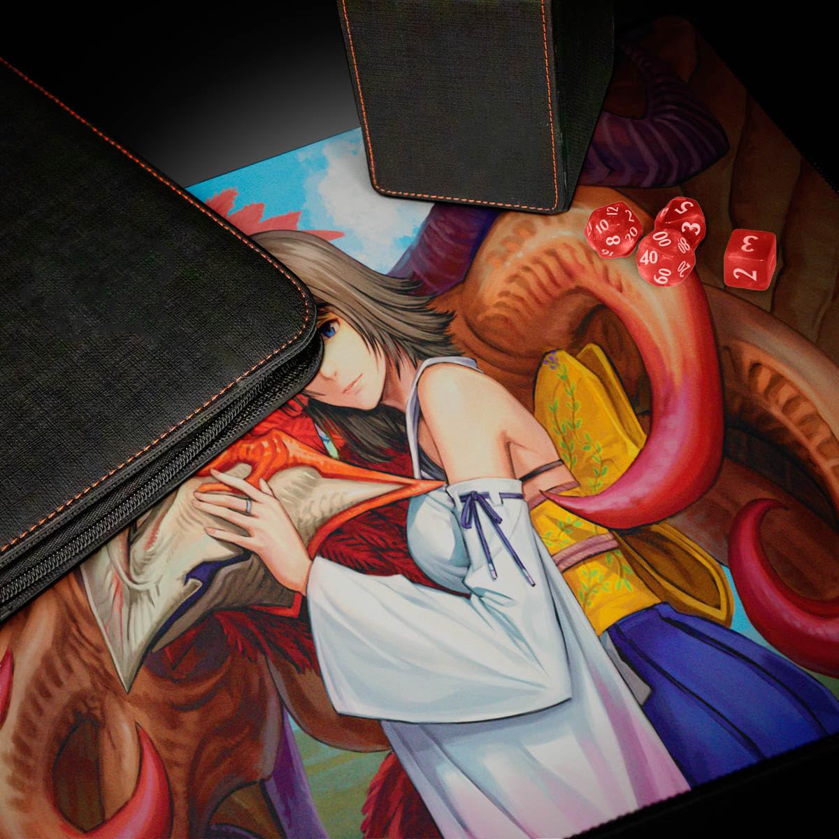 Ultra PRO Final Fantasy x Universes Beyond Yuna Playmat for Magic: The Gathering | Desk Mat