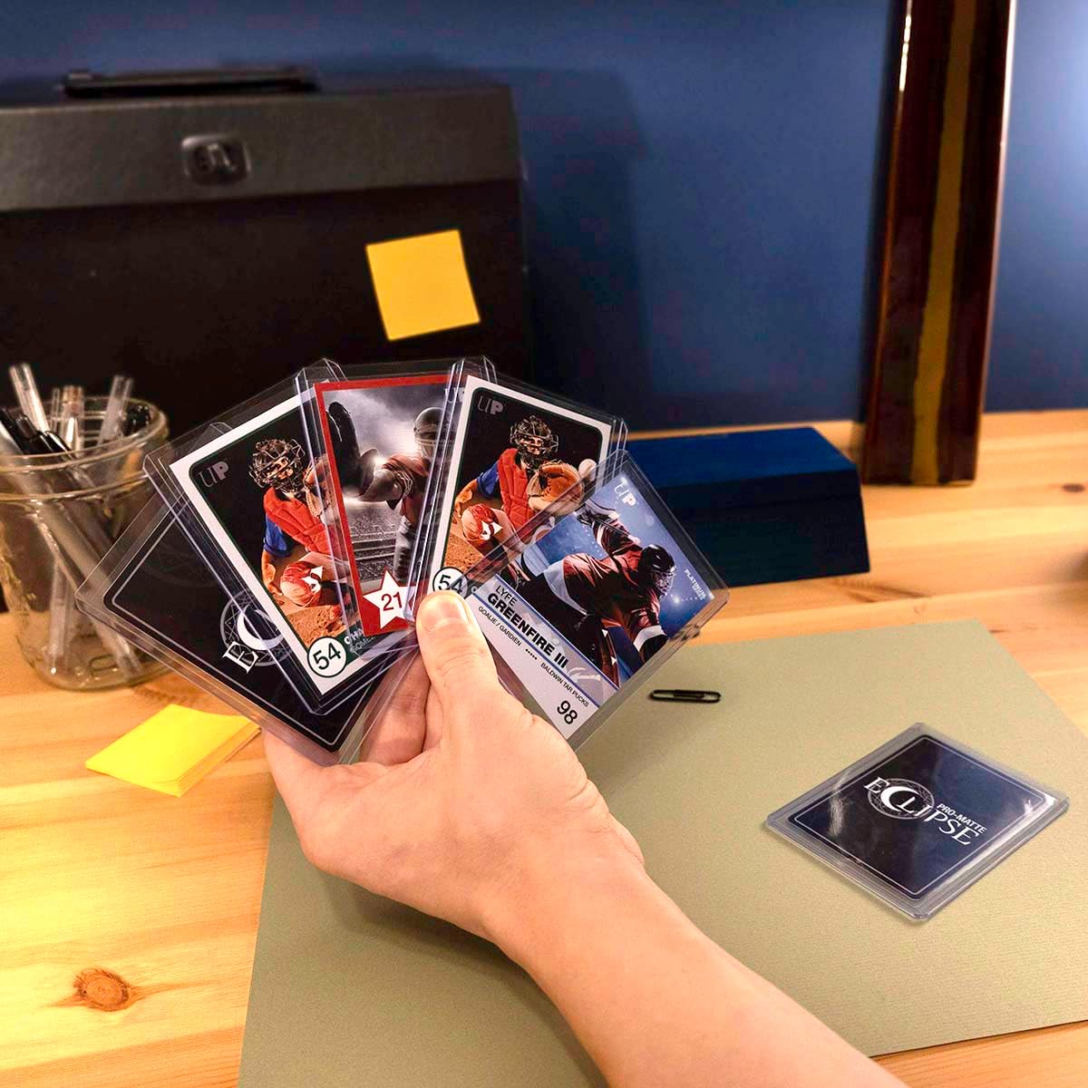 Ultra PRO 3x4 Clear Toploaders Bundle – 200 Count Standard Size Card Protectors