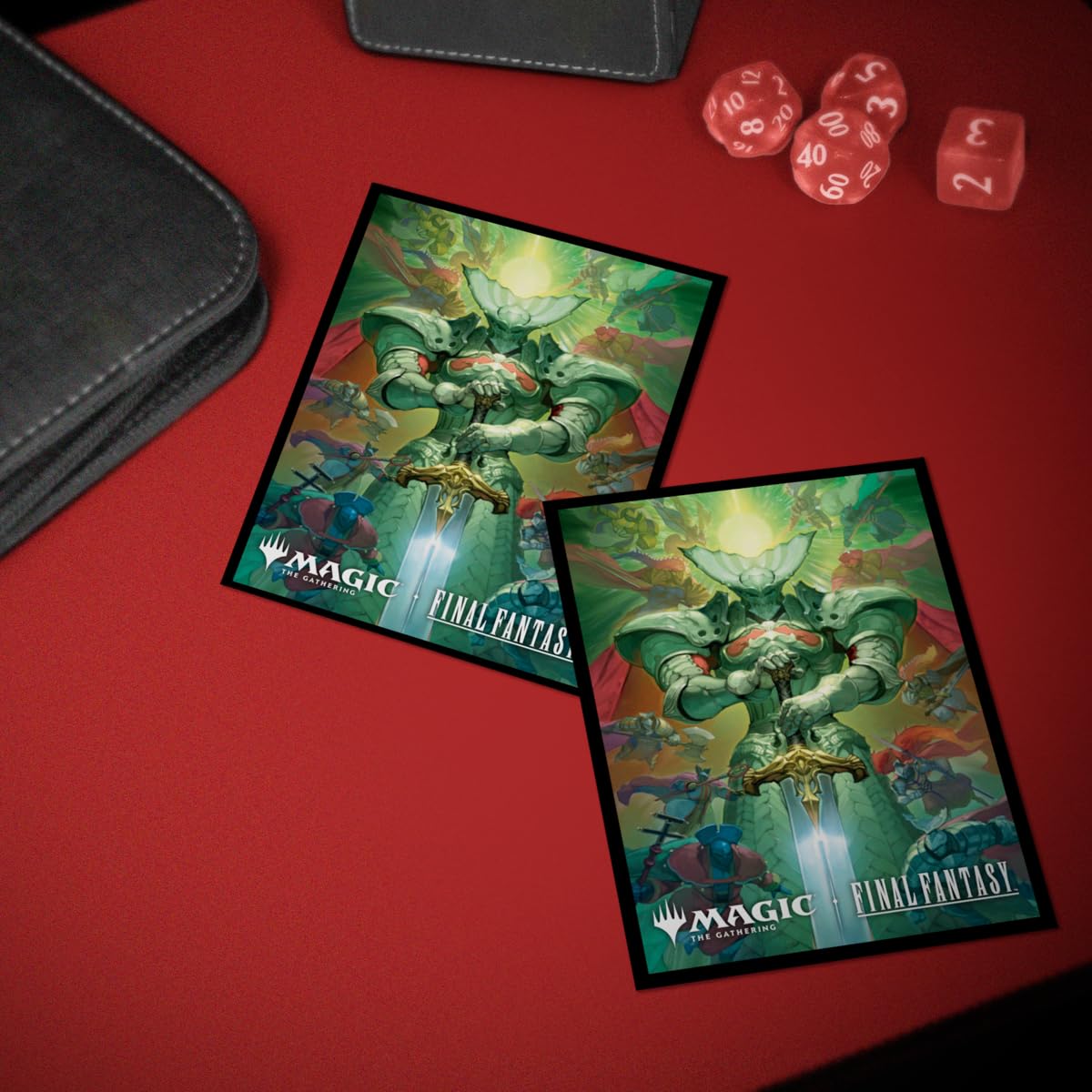 Ultra PRO Final Fantasy x Universes Beyond Knights of The Round 100ct Deck Protector Sleeves for MTG