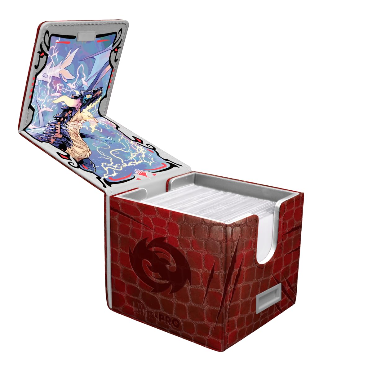 Ultra Pro Tarkir Dragonstorm Neriv Alcove Edge Deck Box – Premium Dragon Scale, Magnetic Closure