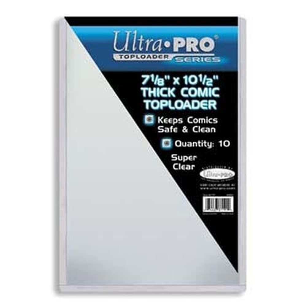 Ultra Pro Thick Comic Toploader 7-1/8 x 10-1/2 in - 10 Count