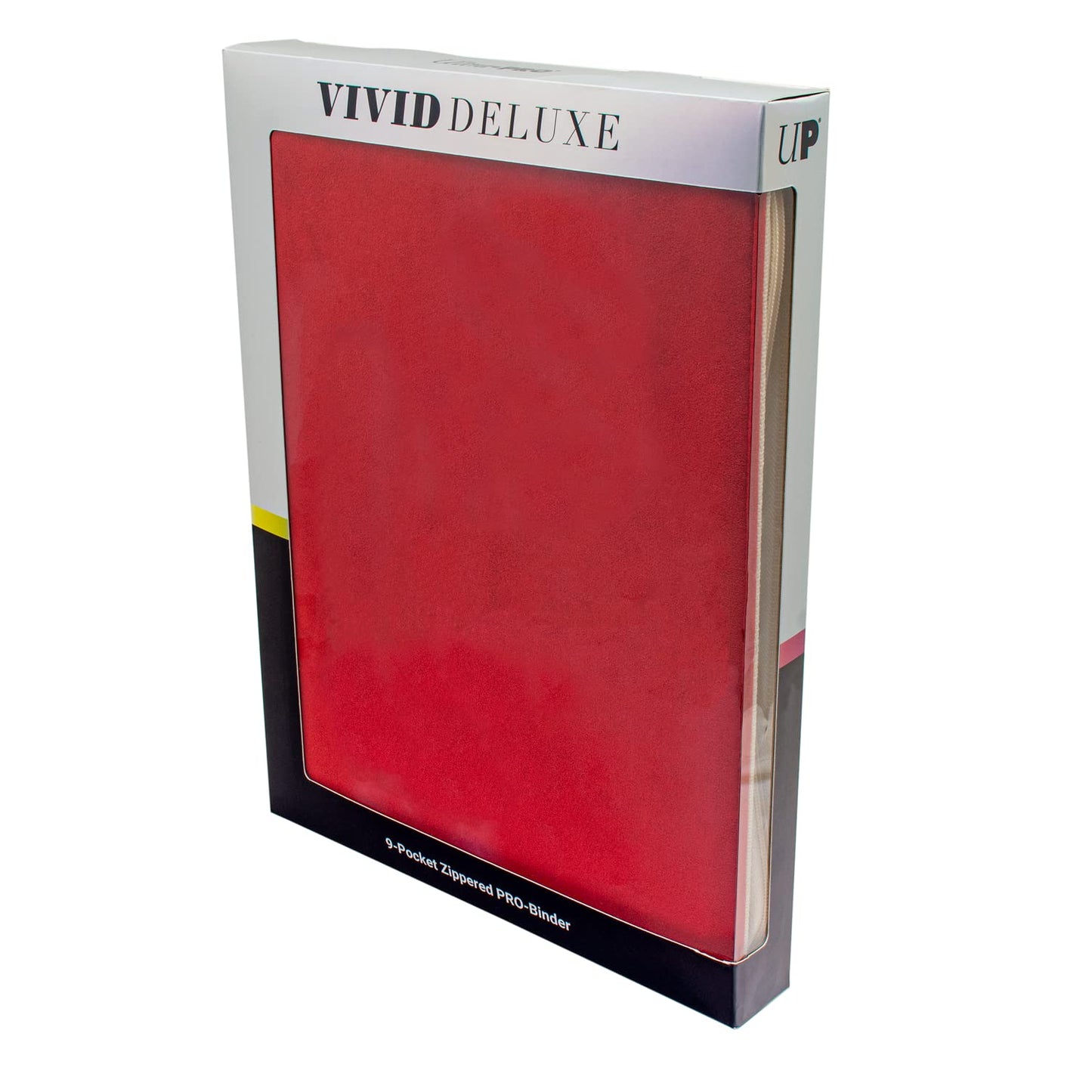 Ultra Pro ULP15934 9-Pocket Deluxe Pro-Binder — Vivid Red Card Storage