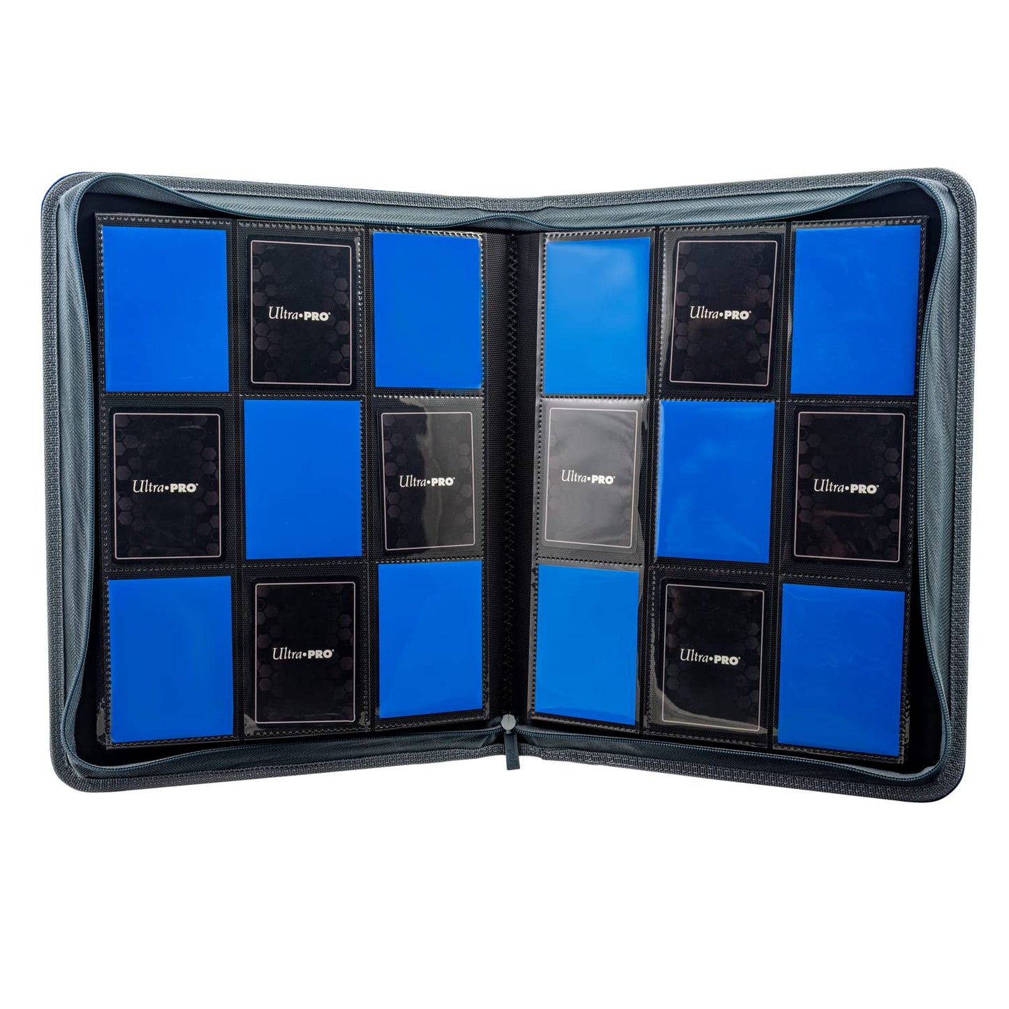 Ultra Pro ULP15935 9-Pocket Deluxe Vivid Blue Pro-Binder | Card Organizer