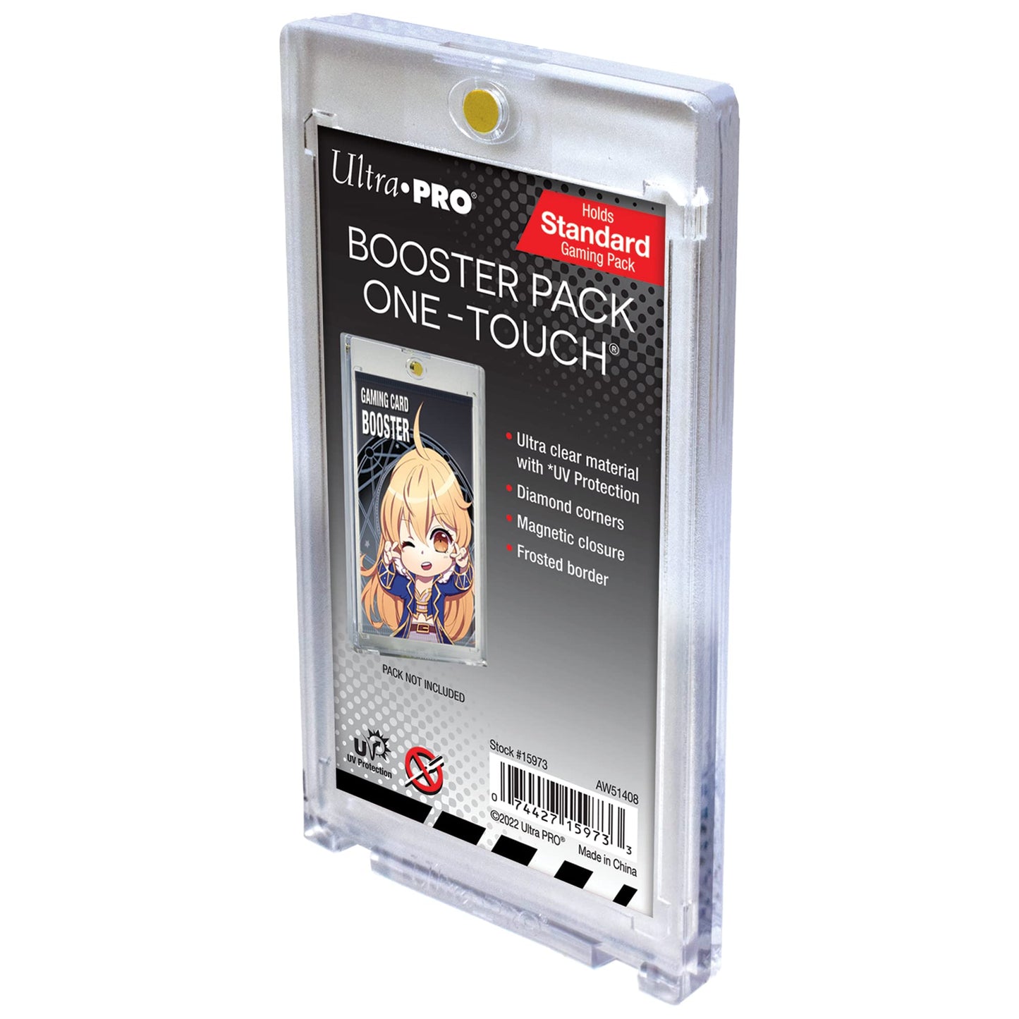 Ultra PRO UV Magnetic ONE-Touch Booster Pack Protector | Secure Display for Standard Cards