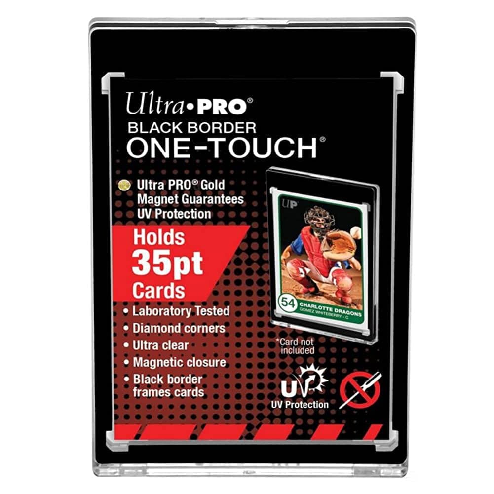 Ultra PRO Magnetic Card Holder – 35pt One-Touch with Black Border (5 Pack)