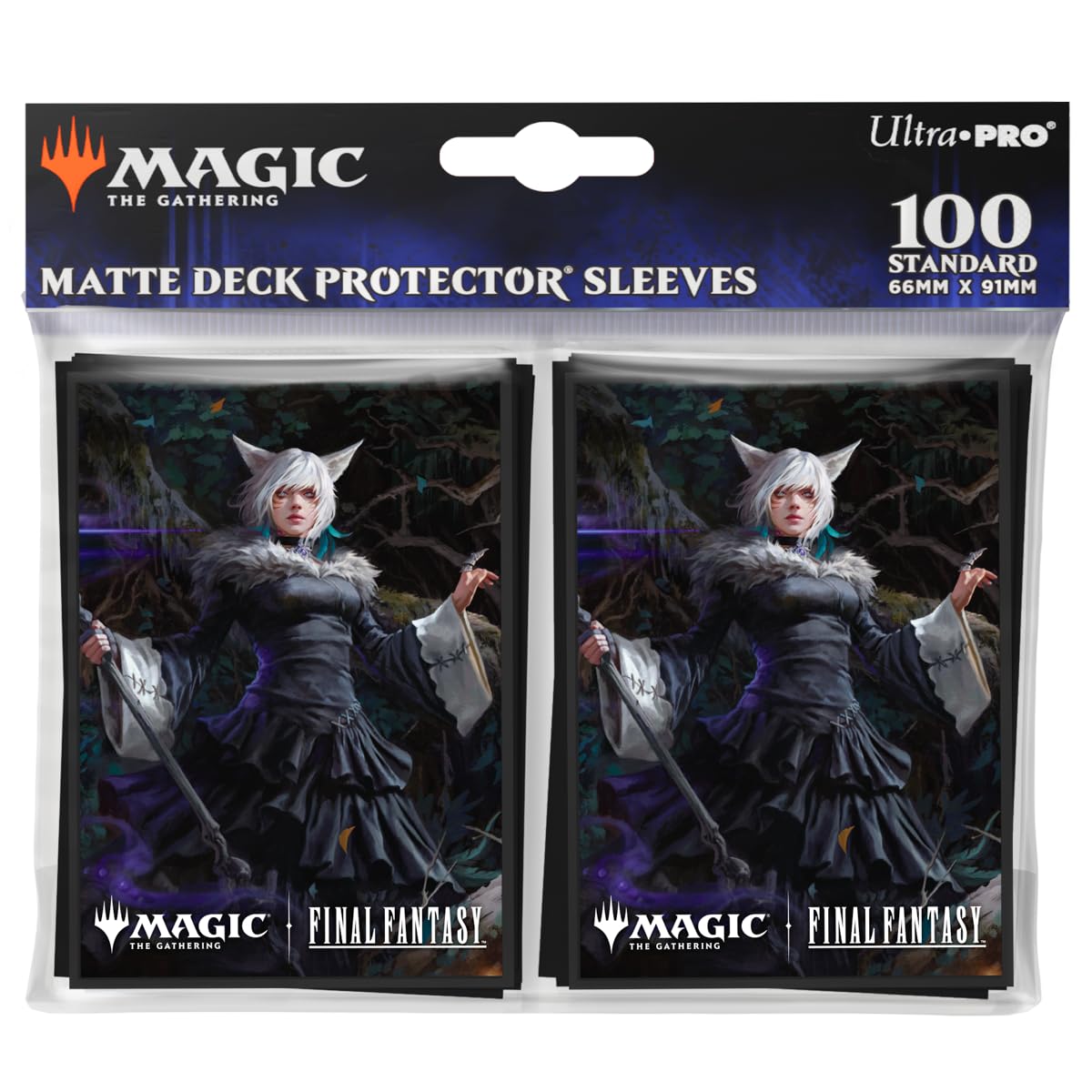 Ultra PRO Final Fantasy X Universes Beyond Y’shtola Night’s Blessed Commander 100ct MTG Deck Protector Sleeves
