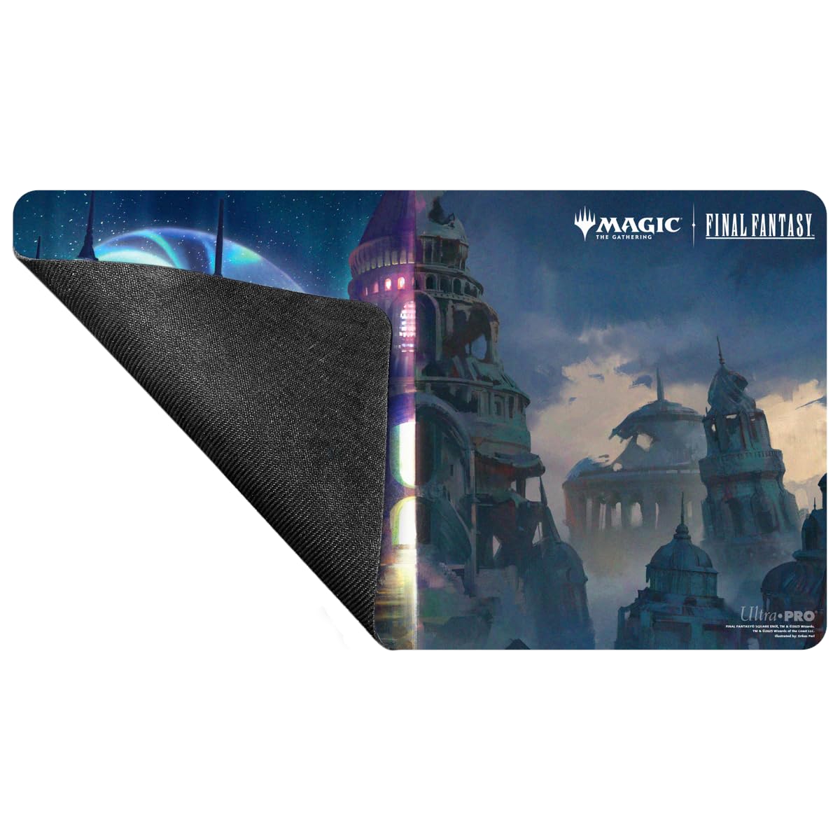 Ultra PRO Final Fantasy x Universes Beyond Zanarkand Ancient Metropolis Playmat for Magic: The Gathering | Card Game Playmat, Final Fantasy Collectibles, Desk Mat Mousepad
