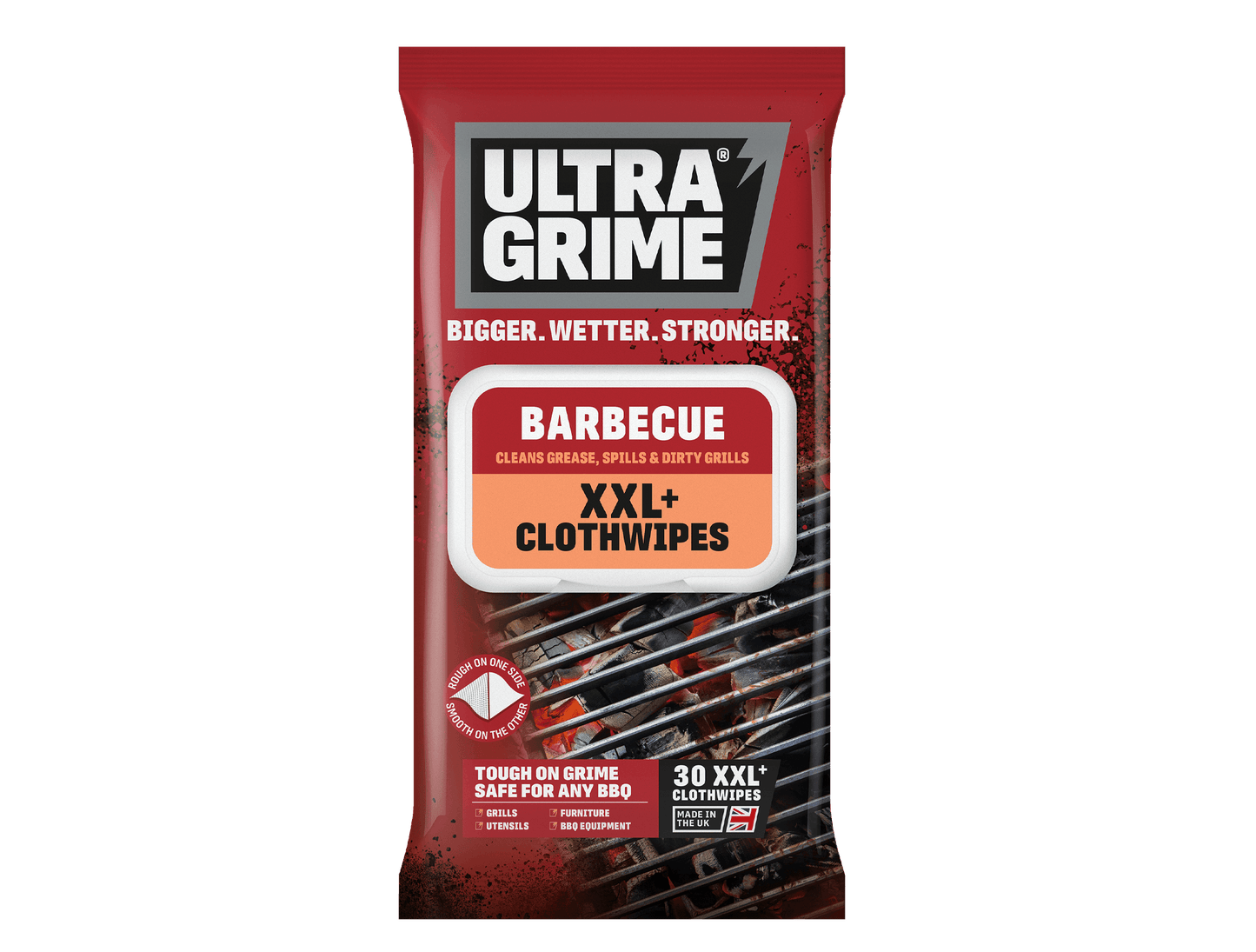 UltraGrime XXL BBQ Wipes 30pk