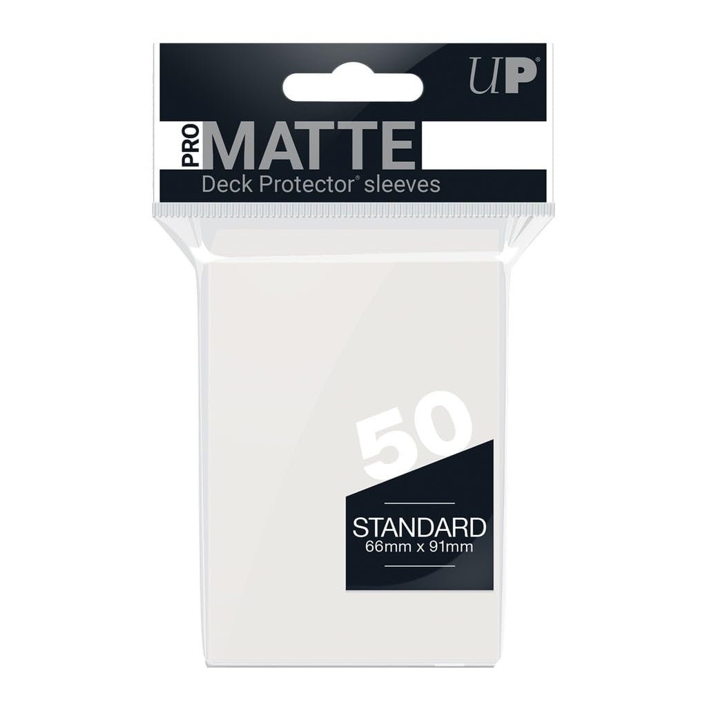 Ultra Pro PRO-Matte Deck Protector Sleeves – 50 Count, Multi-Color, Standard Size