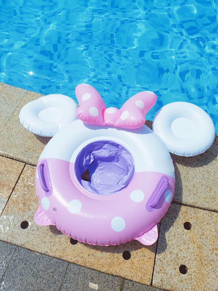 Umbresen Baby Swimming Float with Bowknot Mouse – Toddler Pool Float 8–48 Months