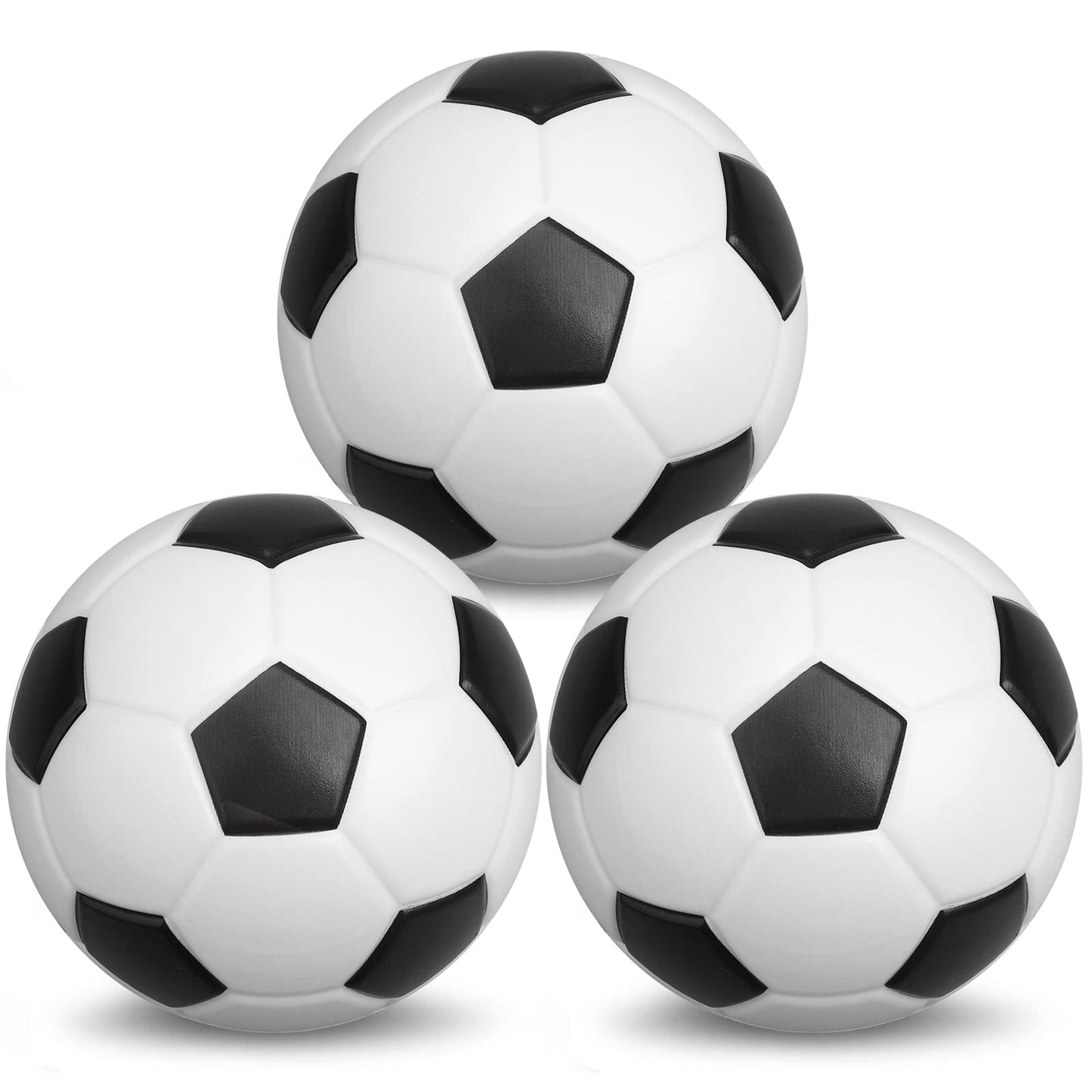 Umnodobn 5-Inch Foam Mini Soccer Balls – Indoor Hoops, Soft Squishy 3-Pack