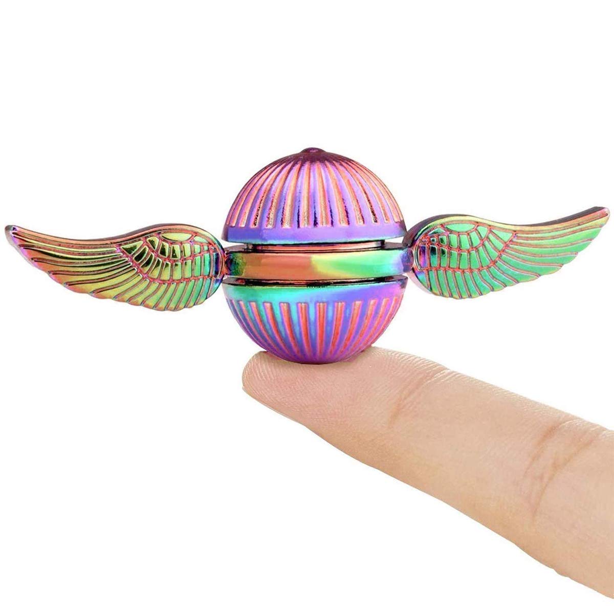Umnodobn Rainbow Magic Orb Fidget Spinner – Stress Relief Toy for Adults & Kids