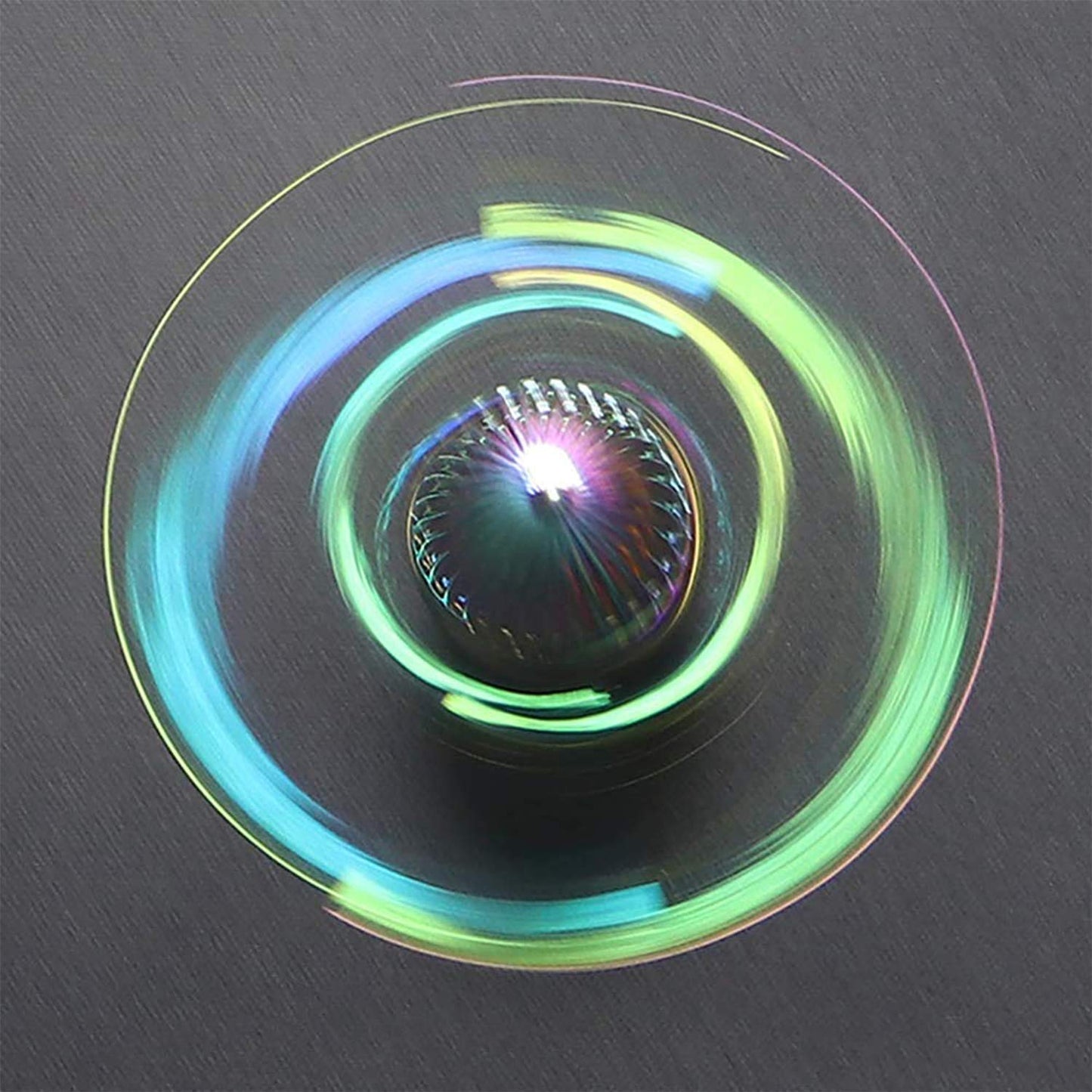 Umnodobn Rainbow Magic Orb Fidget Spinner – Stress Relief Toy for Adults & Kids
