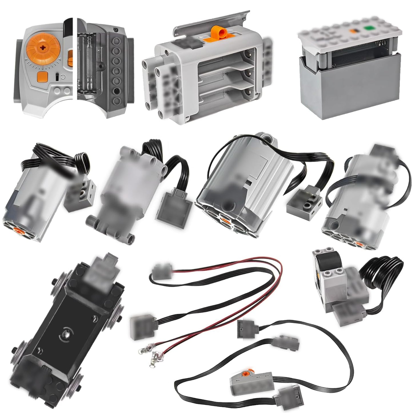 UNCLE BRICK 12-in-1 Motor Power Set – High-Torque, Versatile Building Kit