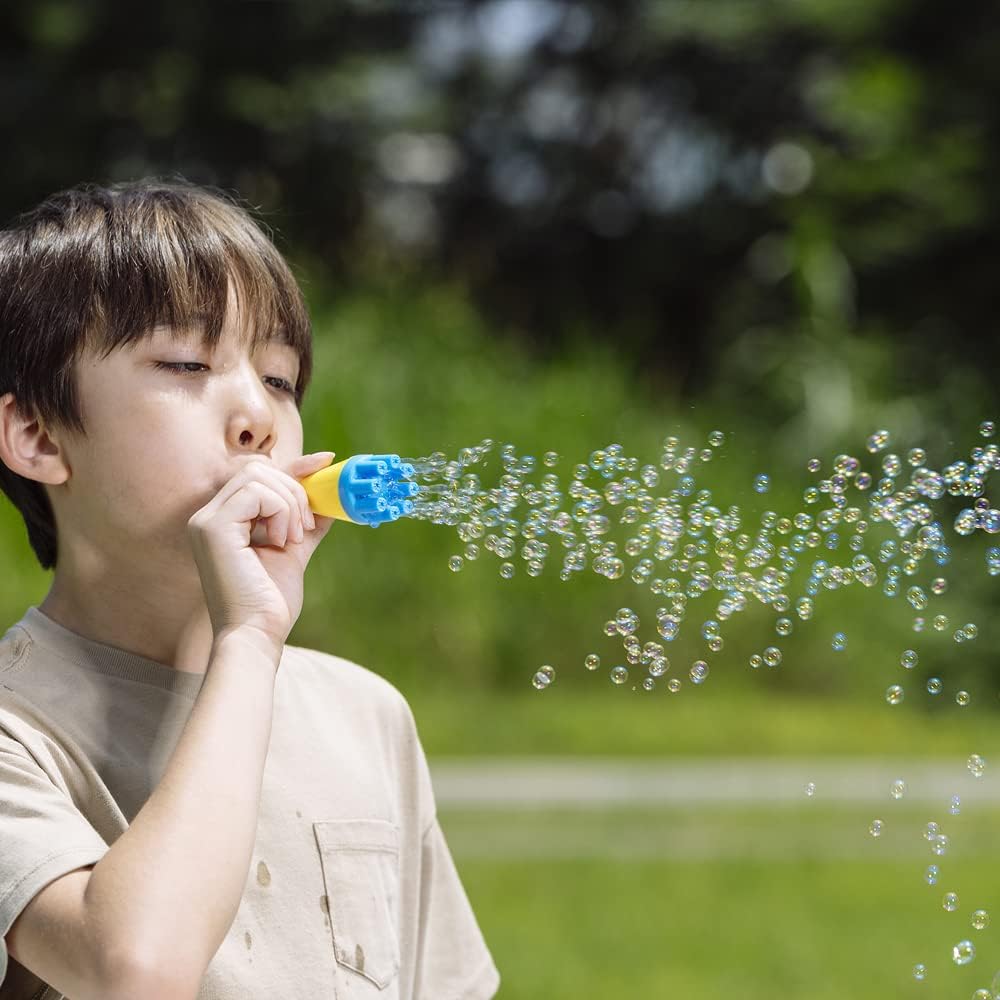 Uncle Bubble Mini Bubble Blower – Non-Toxic Confetti Bubbles for Kids