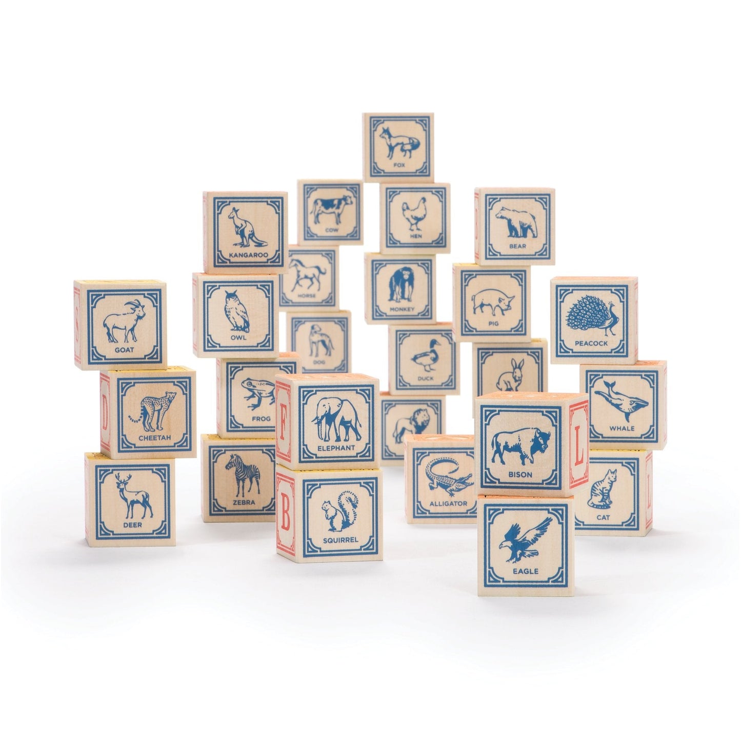 Uncle Goose Classic ABC Blocks – Made in the USA
