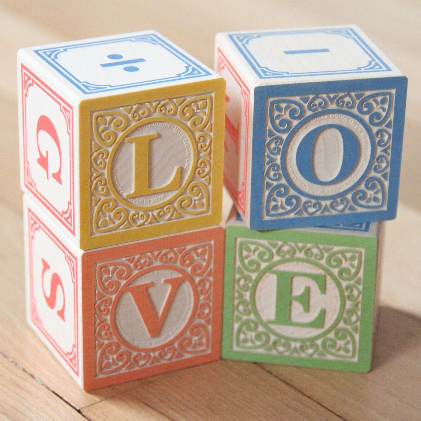 Uncle Goose Classic ABC Blocks – Made in the USA