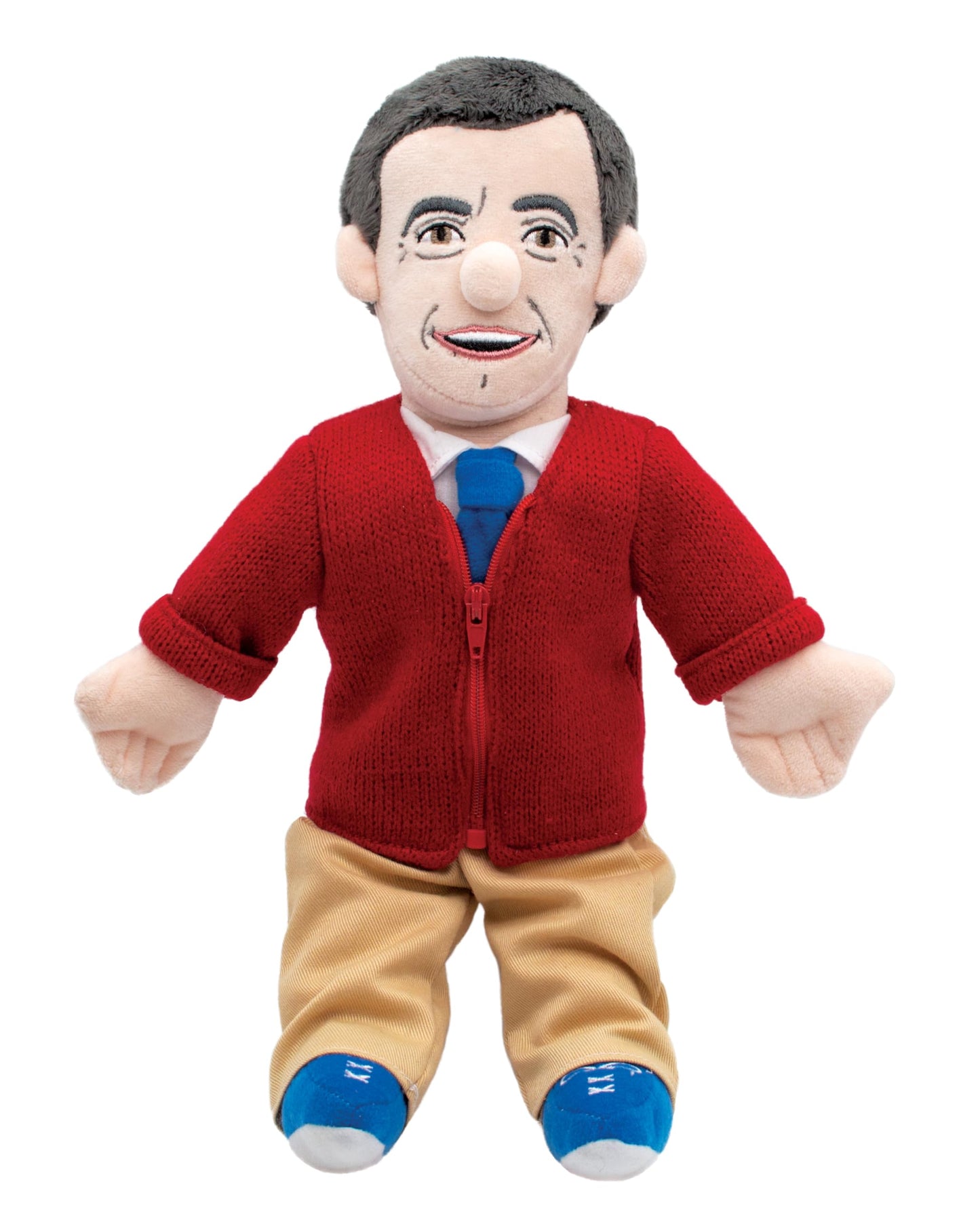 Mister Rogers Doll 12 Inch Soft Plush Officially Licensed | The Unemployed Philosophers Guild