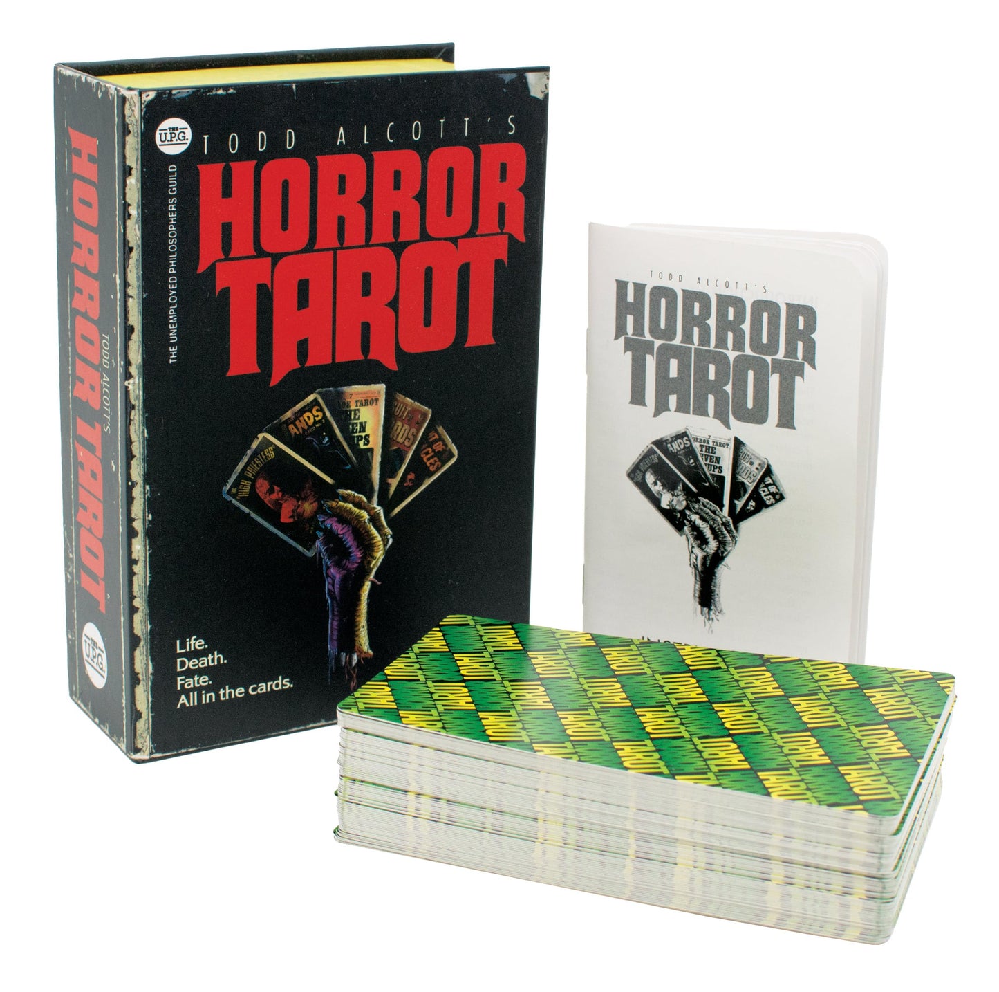 Todd Alcott Horror Tarot – 78-Card Boxed Deck by The Unemployed Philosophers Guild