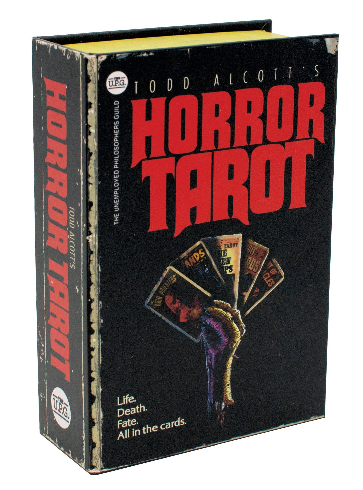 Todd Alcott Horror Tarot – 78-Card Boxed Deck by The Unemployed Philosophers Guild